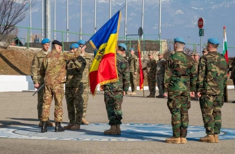 Молдавские военнослужащие начали миротворческую миссию в Косово